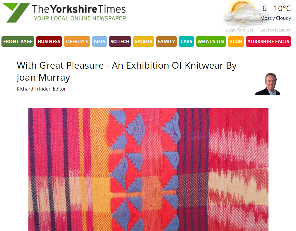 The Yorkshire Times feature Woodend Exhibition